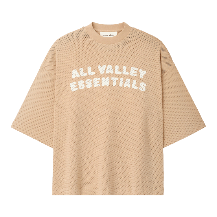 Fear of God Essentials Sport Mesh Merch Tee 'Ginger'