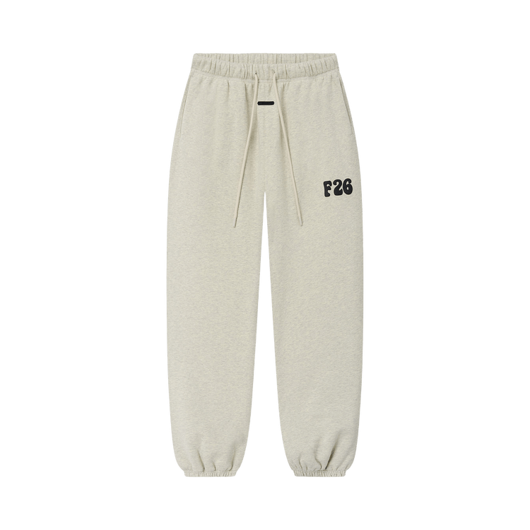 Fear of God Essentials Classic Fleece Sweatpant 'Washed Vanilla Heather'