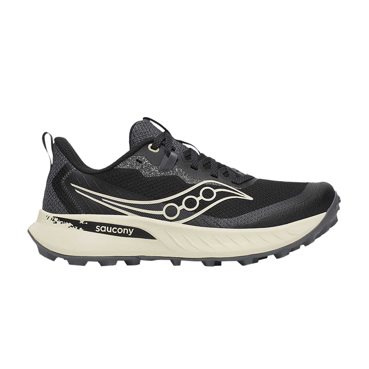Saucony Wmns Peregrine 15 Wide 'Black Pearl'