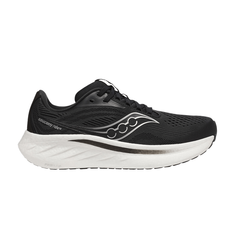 Saucony Wmns Ride 18 'Black White'