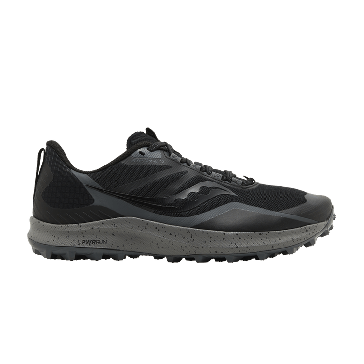 Saucony Peregrine 12 'Black Charcoal'