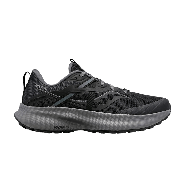 Saucony Ride 15 TR 'Black Charcoal'