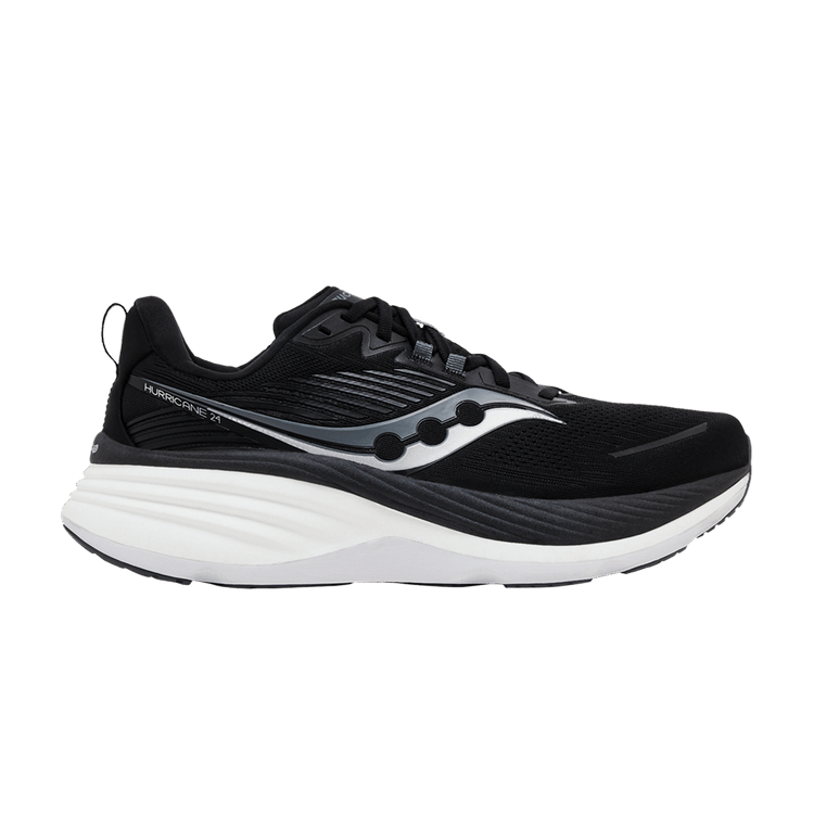 Saucony Hurricane 24 Wide 'Black Carbon'