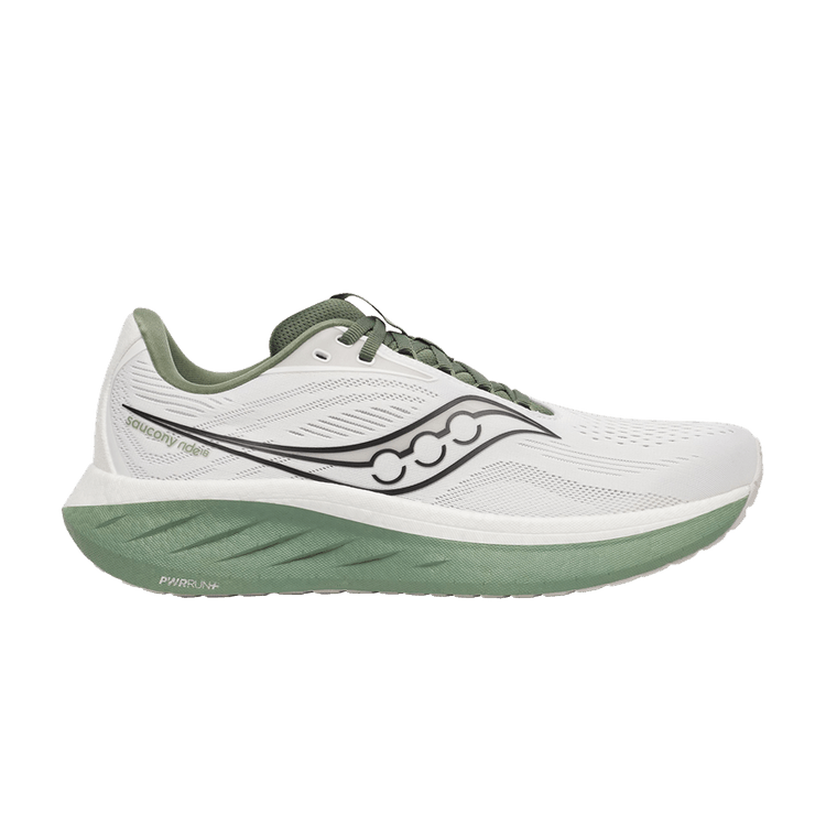Saucony Ride 18 'White Olivine'