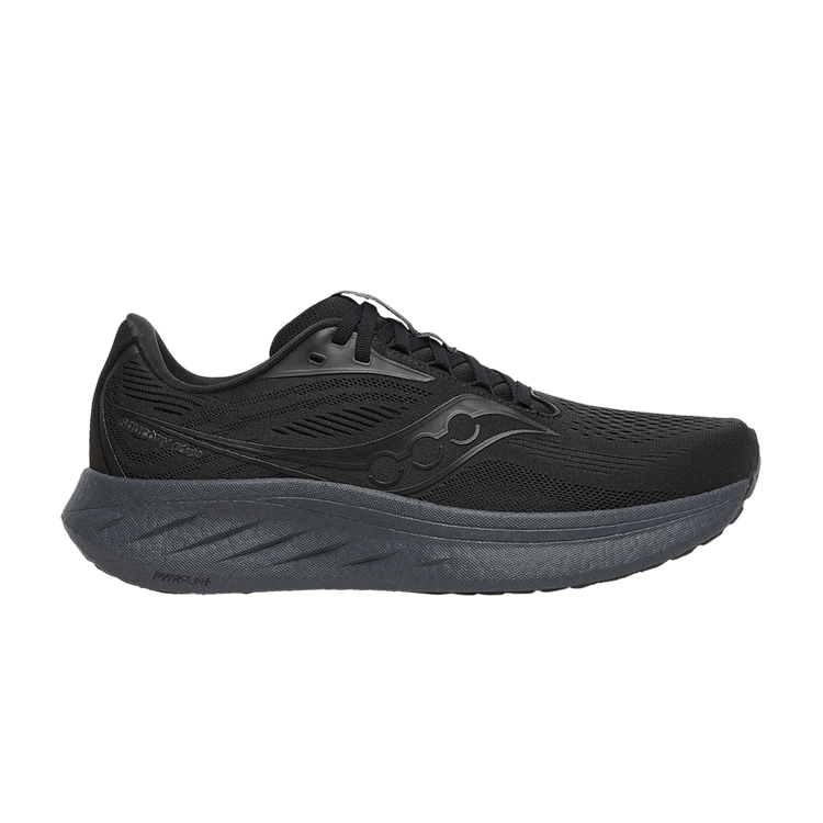 Saucony Ride 18 Wide 'Black Shadow'