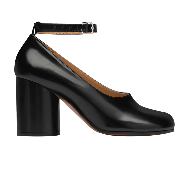 Maison Margiela Wmns Tabi Leather Heels 'Black'