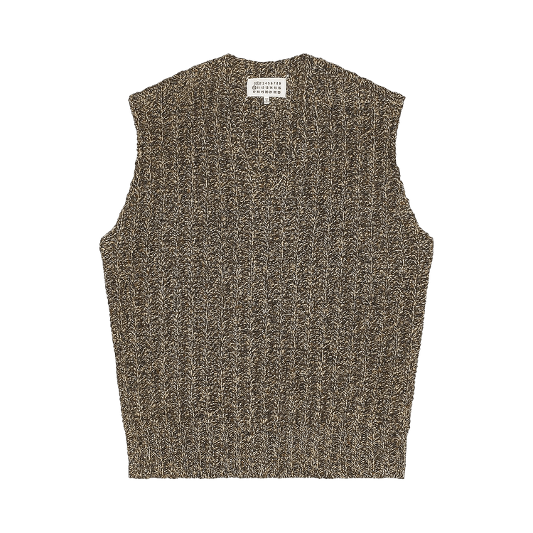 Maison Margiela V-Neck Vest 'Brown'