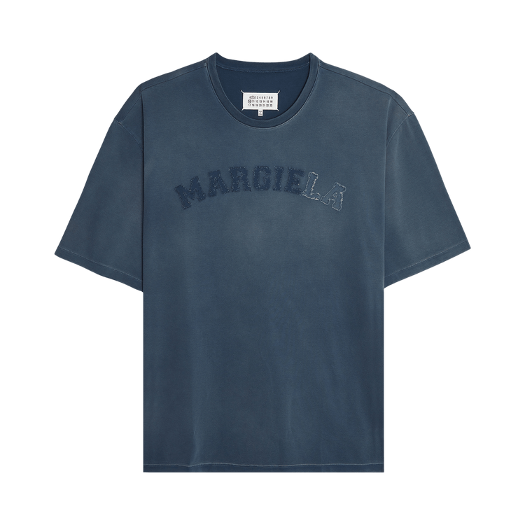 Maison Margiela Logo Mako T-Shirt 'Blue'
