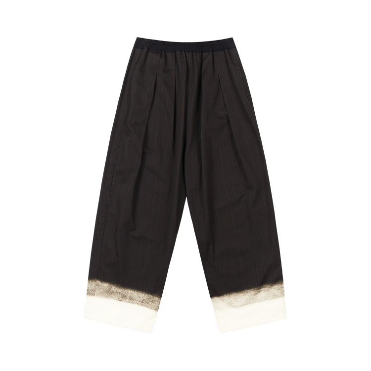 Maison Margiela Heritage Pinstripe Print Pants 'Dark Grey'
