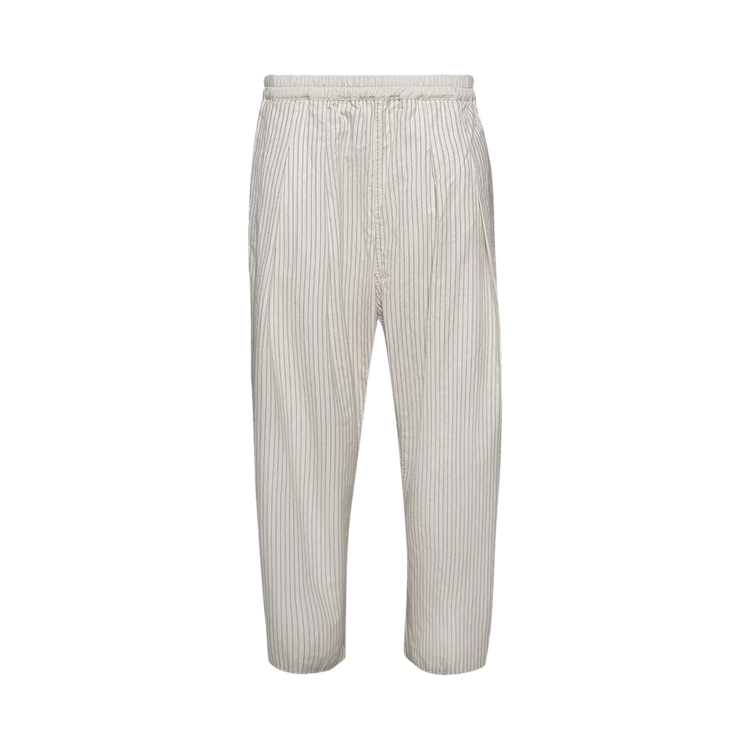 Maison Margiela Loose Fit Trousers 'Ecru/Black'