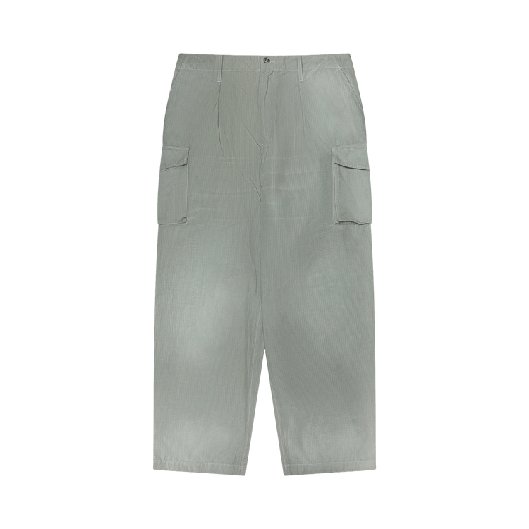 Maison Margiela Cotton Blend Cargo Pants 'Sage'