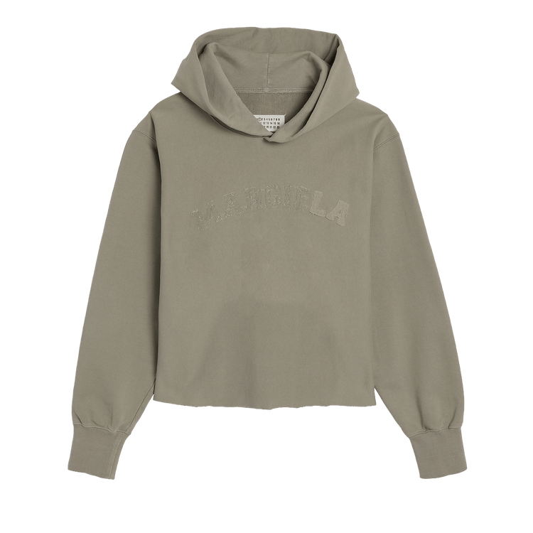 Maison Margiela Firm Cotton Fleece Hoodie 'Dove'
