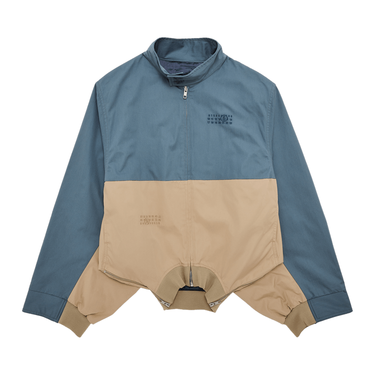 MM6 Maison Margiela Sports Jacket 'Grey Blue/Beige'