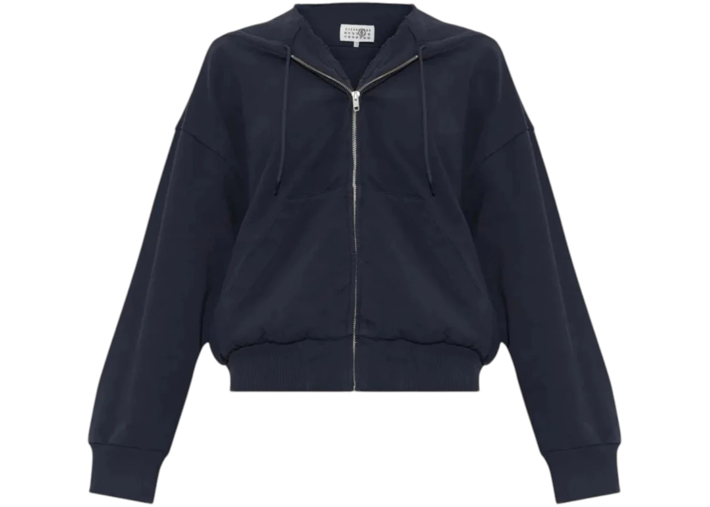 Maison Margiela Women's MM6 Avp Sweat Jacket Blue Navy