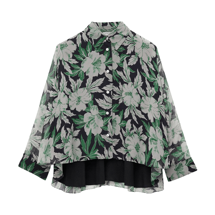 Loewe Printed Silk Shirt 'Multicolor'