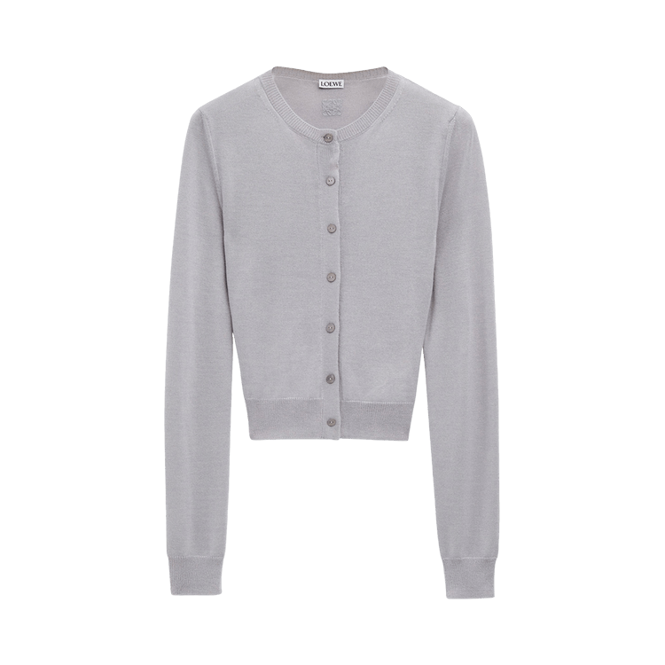 Loewe Draped Cardigan 'Light Grey'