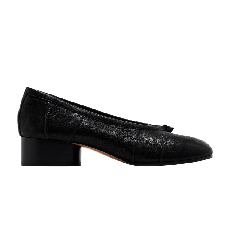 Maison Margiela Wmns Tabi New Ballerina 'Artisanal Vintage Effect - Black'