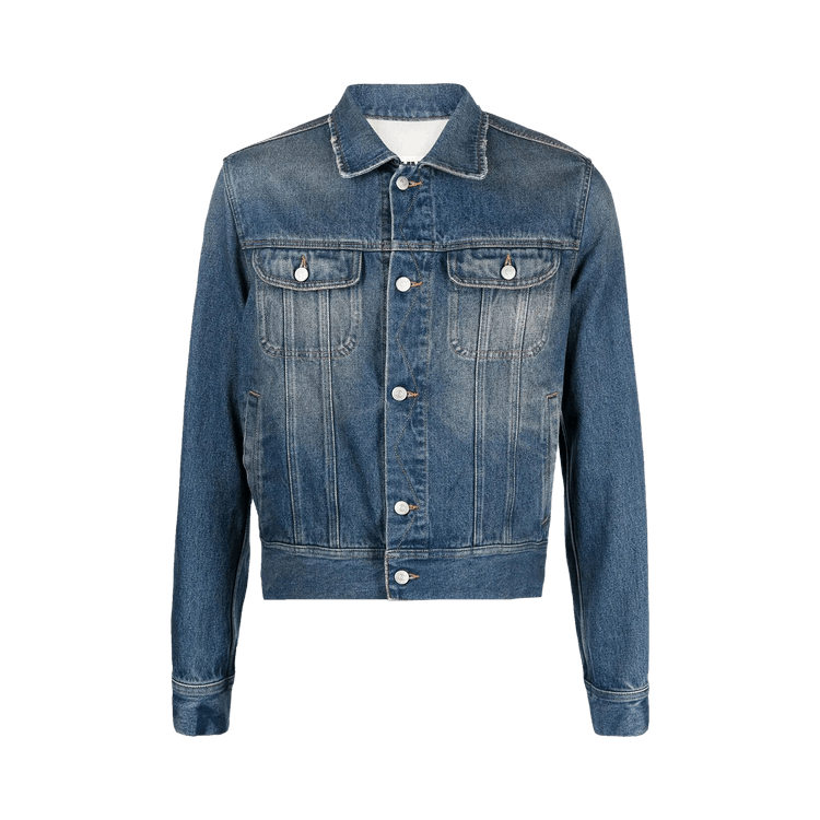 MM6 Maison Margiela Denim Jacket 'Green Cast'