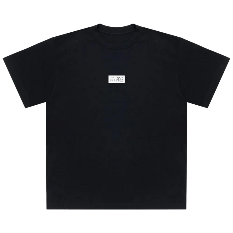 MM6 Maison Margiela Lapel T-Shirt 'Black'