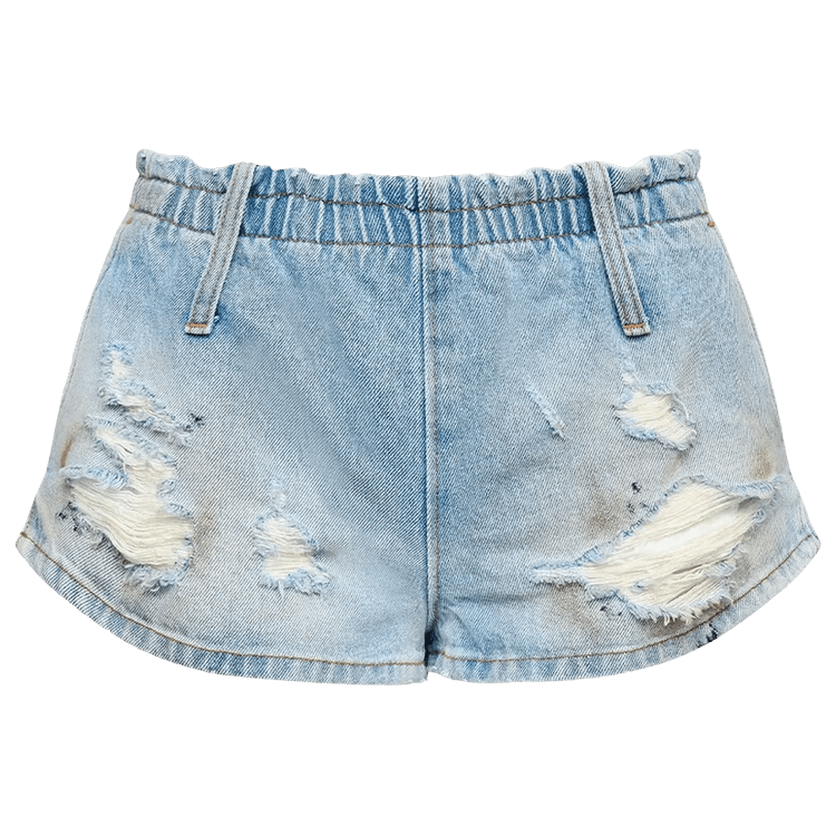 MM6 Maison Margiela Denim Shorts 'Medium Blue'