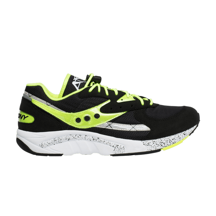 Saucony Aya 'Black Lime Green'