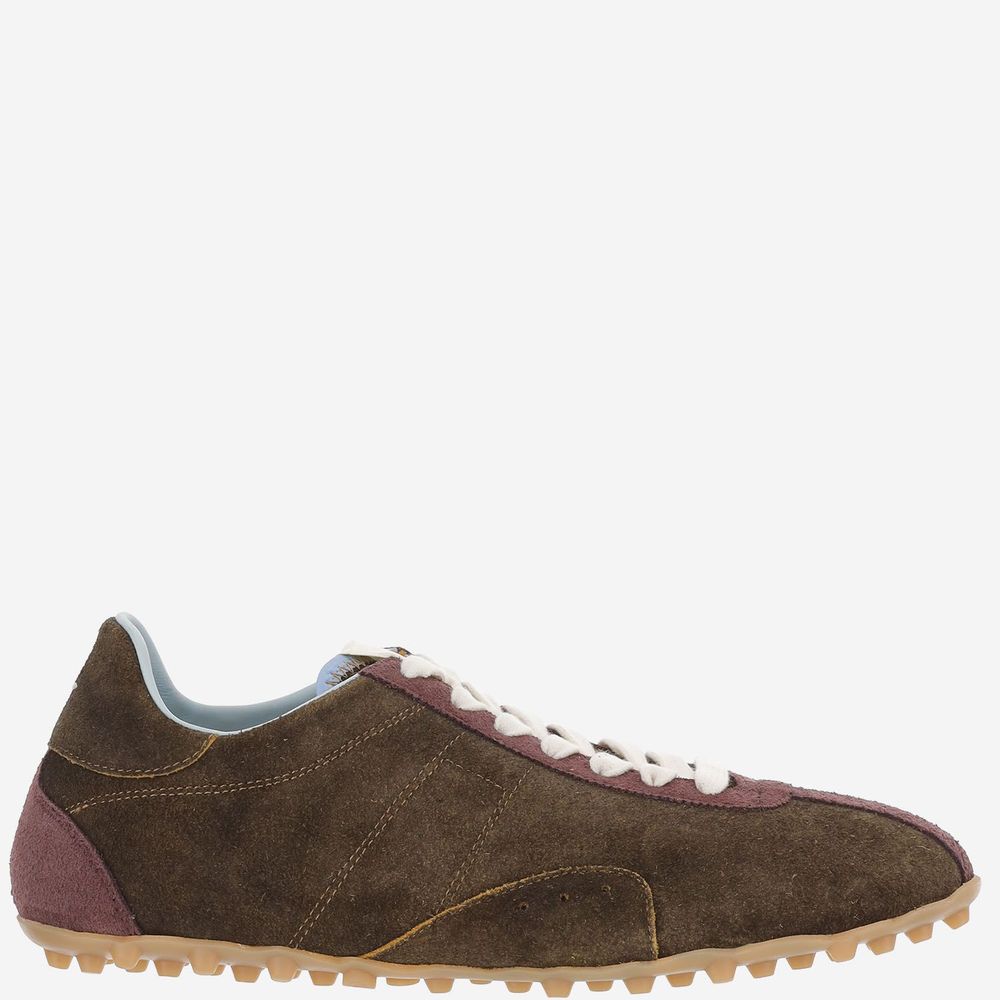 Maison Margiela Suede Low-Top Sneakers