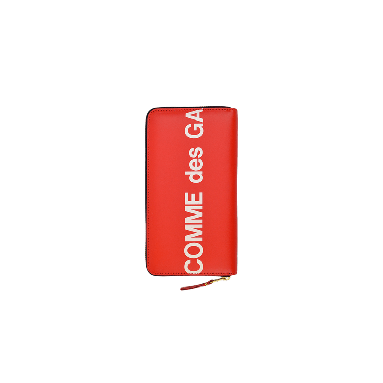 Comme des Garçons Huge Logo Wallet 'Red'