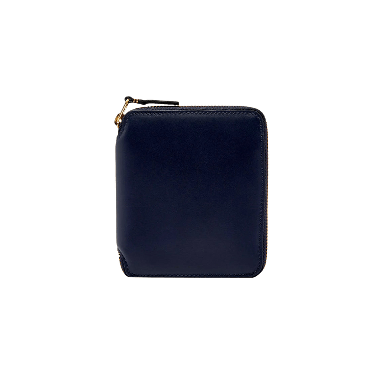 Comme des Garçons Classic Leather Line Zipper Wallet 'Navy'
