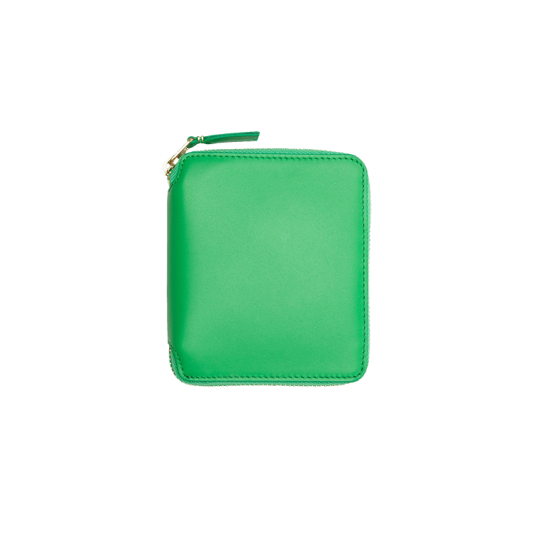 Comme des Garçons Classic Leather Line Zipper Wallet 'Green'