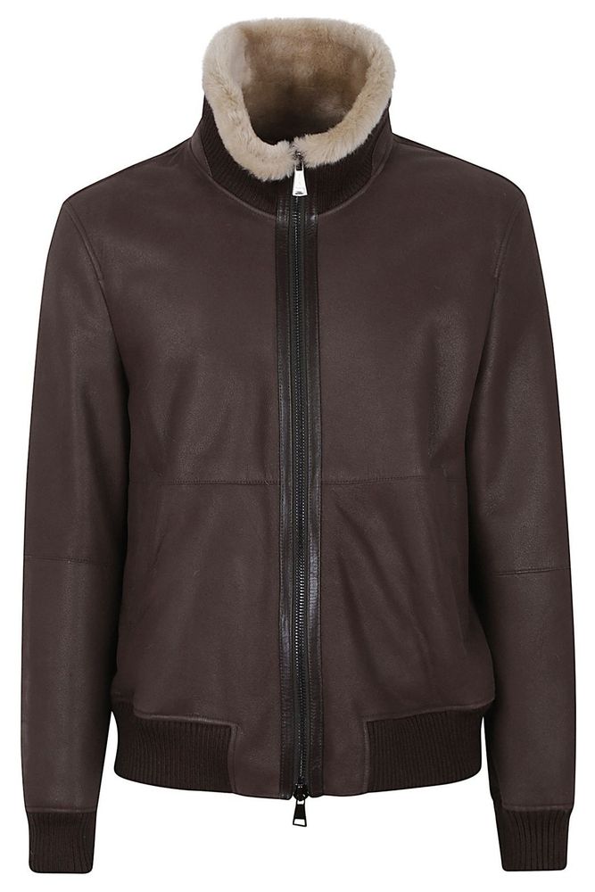 Sword Shearling Collar Zip Jacket
