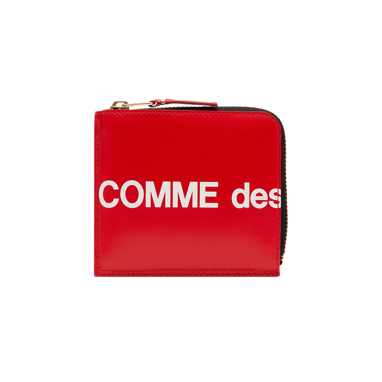 Comme des Garçons Huge Logo Wallet 'Red'