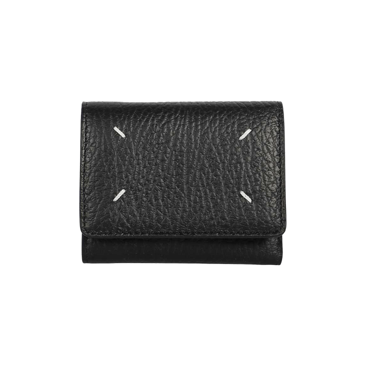 Maison Margiela Four Stitches Tri-Fold Wallet 'Black'