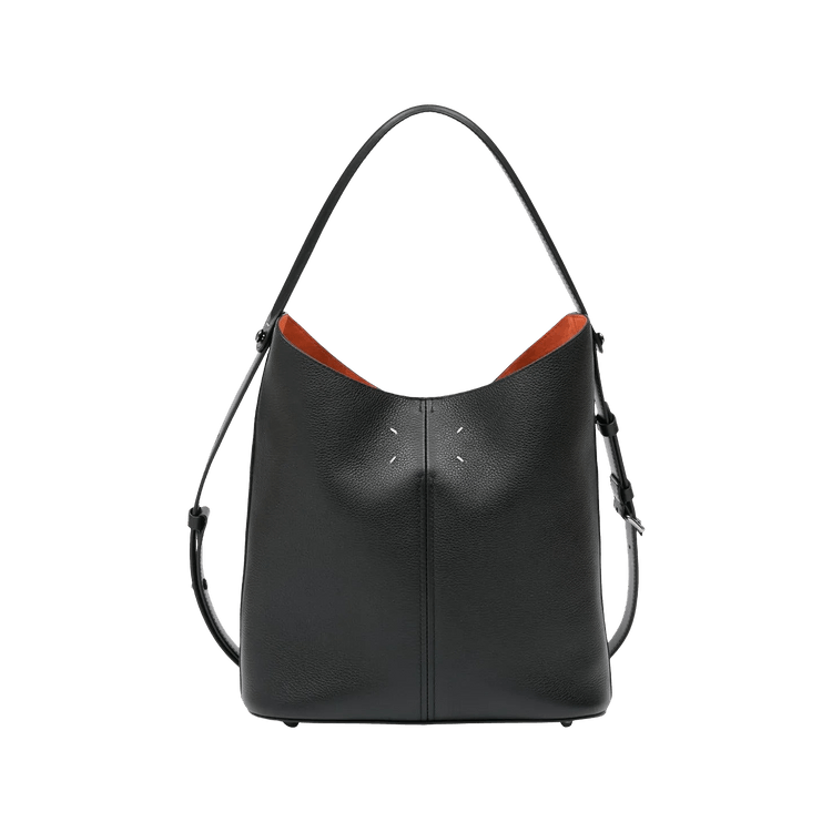 Maison Margiela Dress Age Hobo Bag 'Black/Orange'