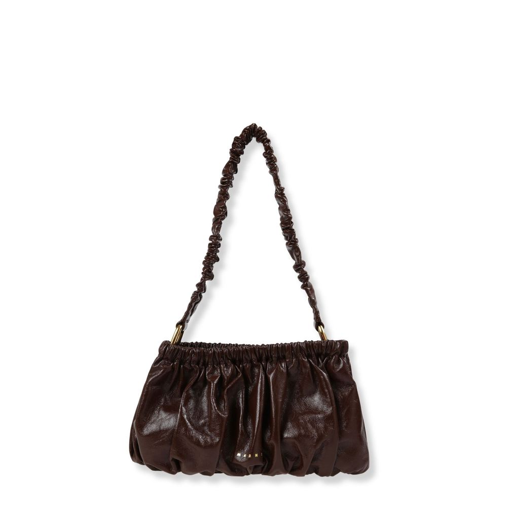 Marni Ruched Strap Shoulder Bag