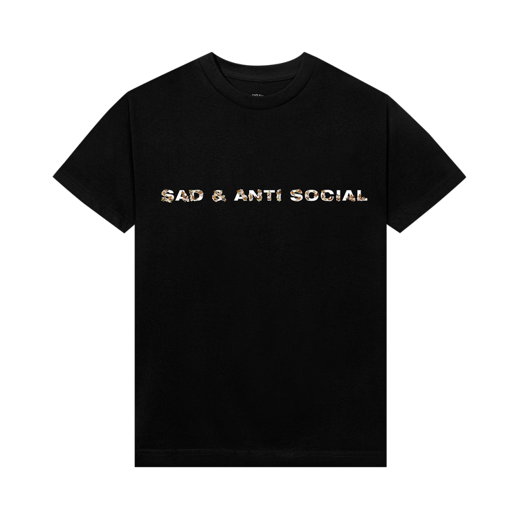 Anti Social Social Club x Sadboyz Sakura Tee 'Black'