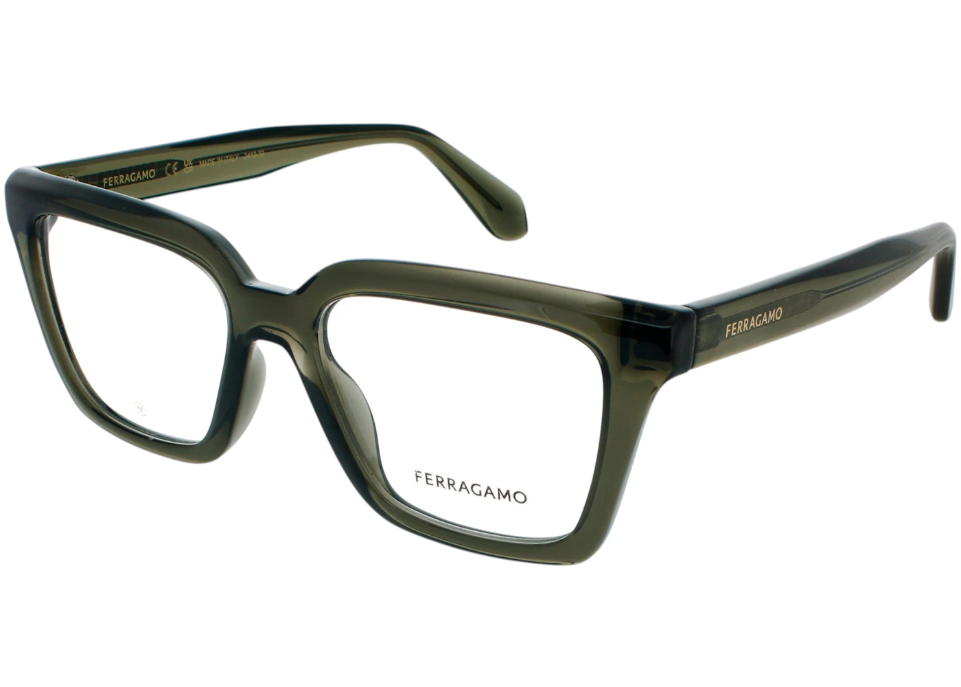 Ferragamo Women's Plastic (SF2985-320-52) Optical Frames Blue