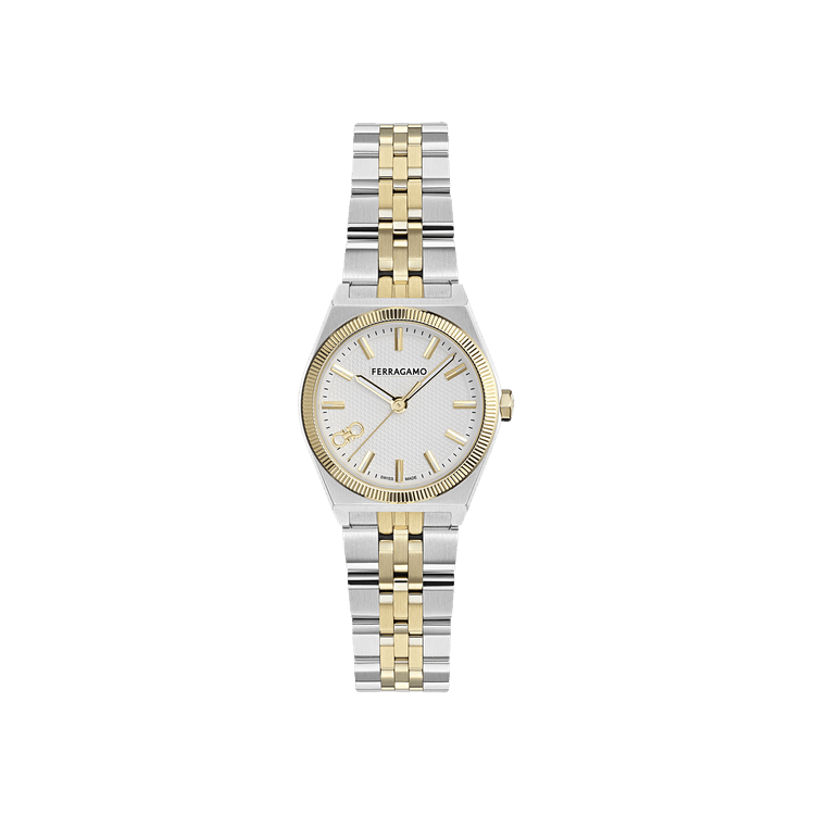 Ferragamo Vega New Bracelet Watch 'Two Tone'