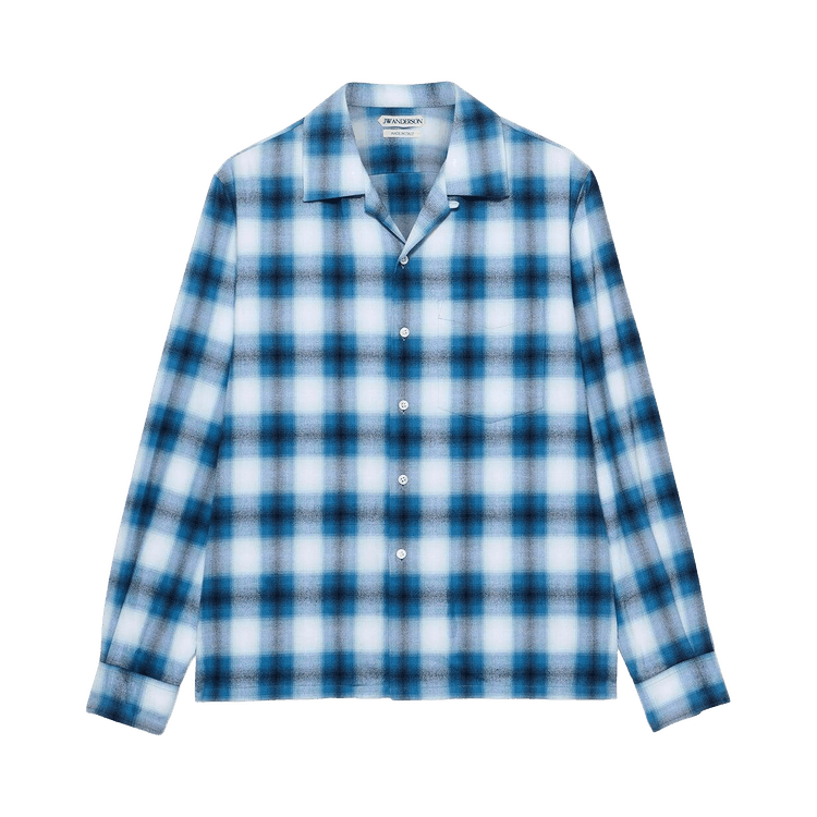 JW Anderson Check Shirt 'Airforce Blue'