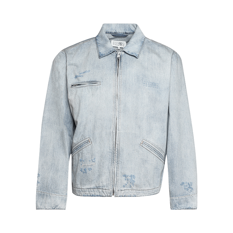 MM6 Maison Margiela Sports Jacket 'Light Blue'