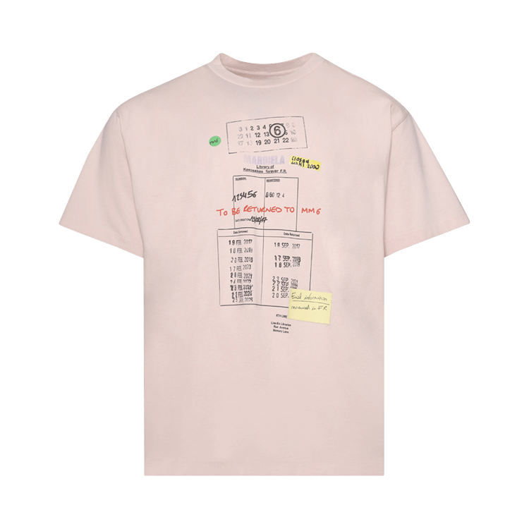 MM6 Maison Margiela T-Shirt 'Pink'