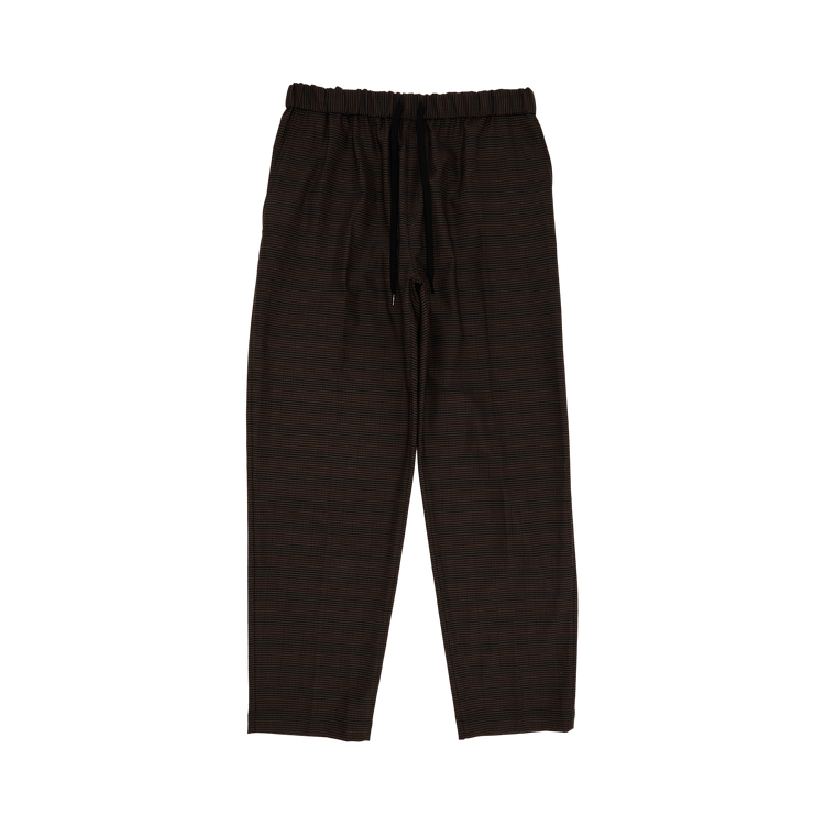 MM6 Maison Margiela Gabardine Pants 'Brown/Black'