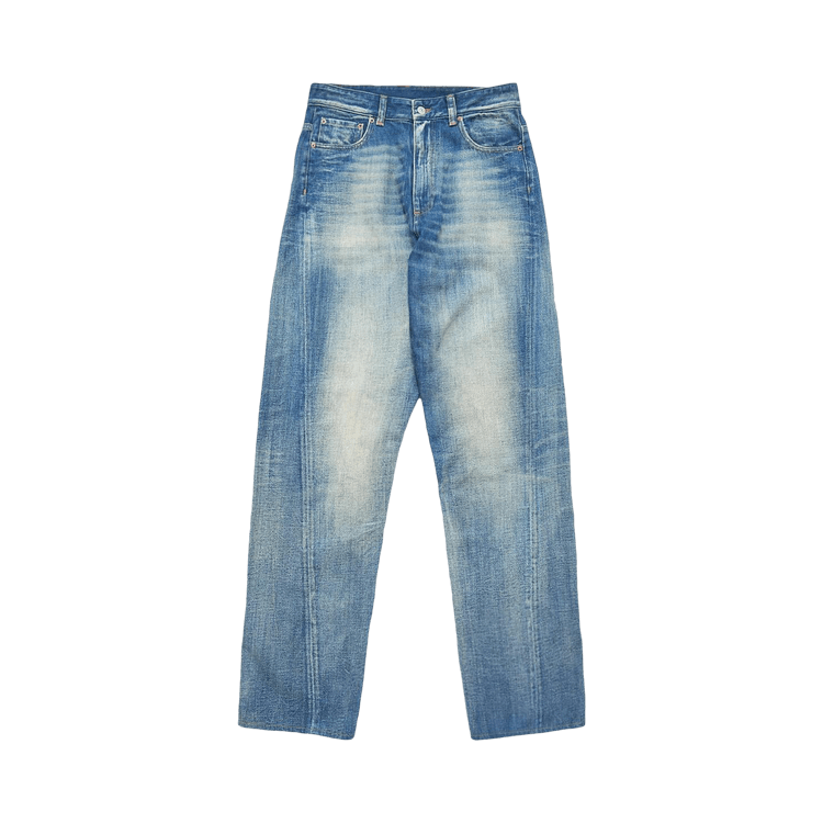 MM6 Maison Margiela Washed Denim Jeans 'Medium Blue'