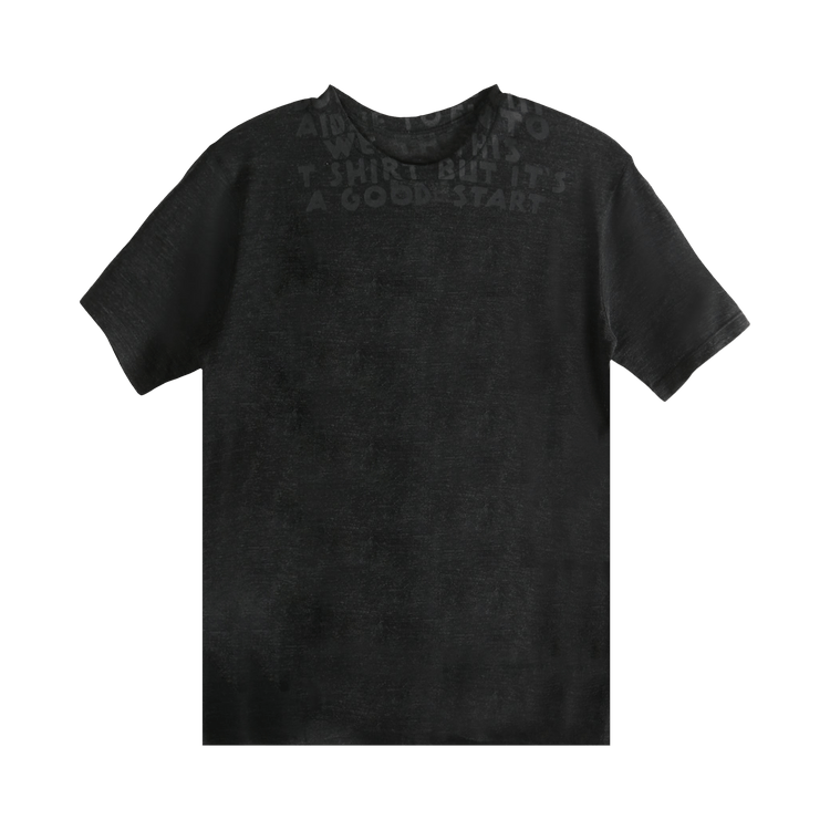 MM6 Maison Margiela Crewneck T-Shirt 'Off Black'