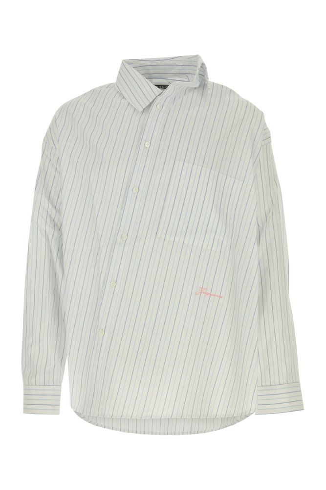 Jacquemus La Chemise Cuadro Stripe Shirt
