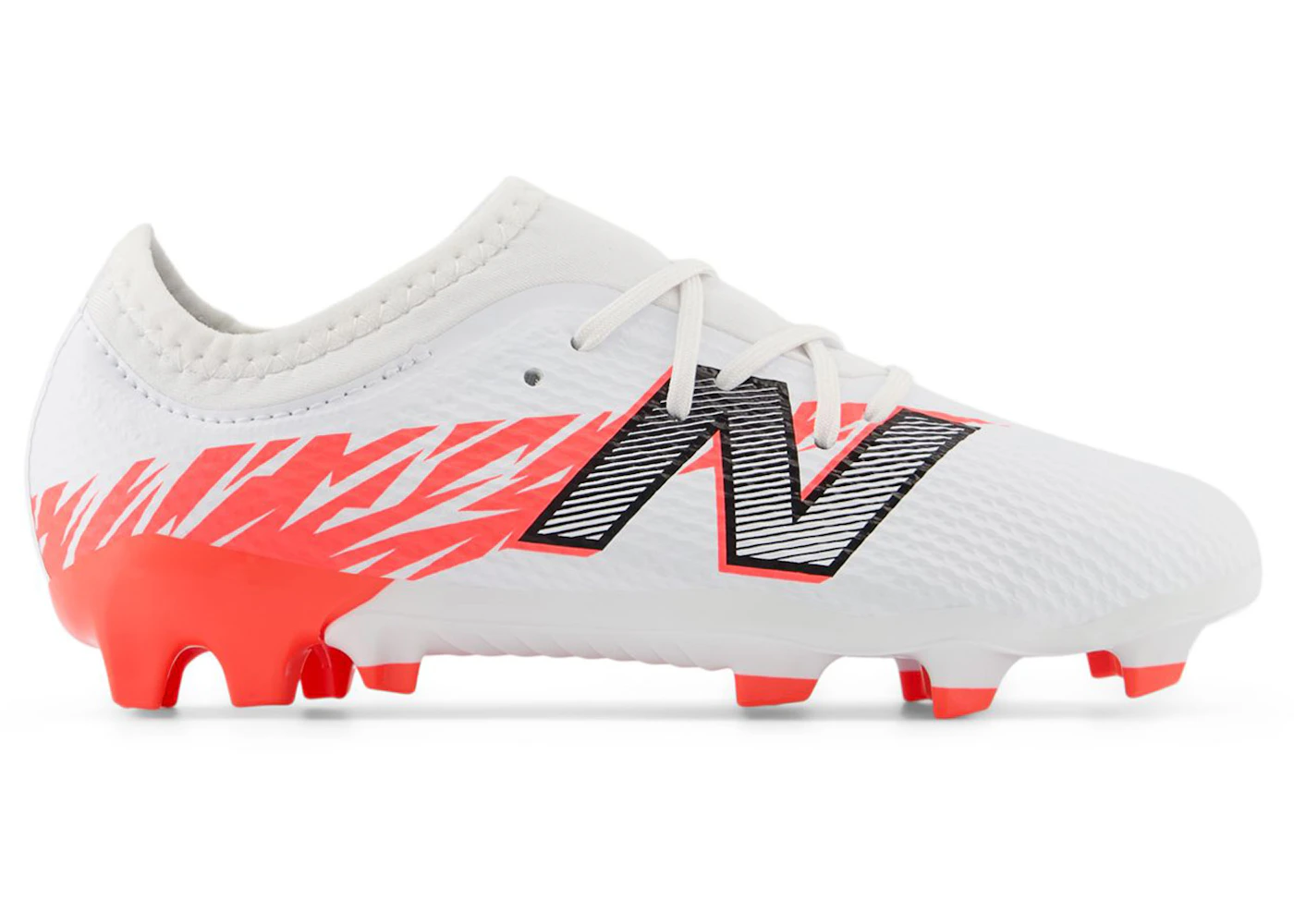 New Balance Furon V8 Team Junior FG White Energy Red Black (PS/GS)