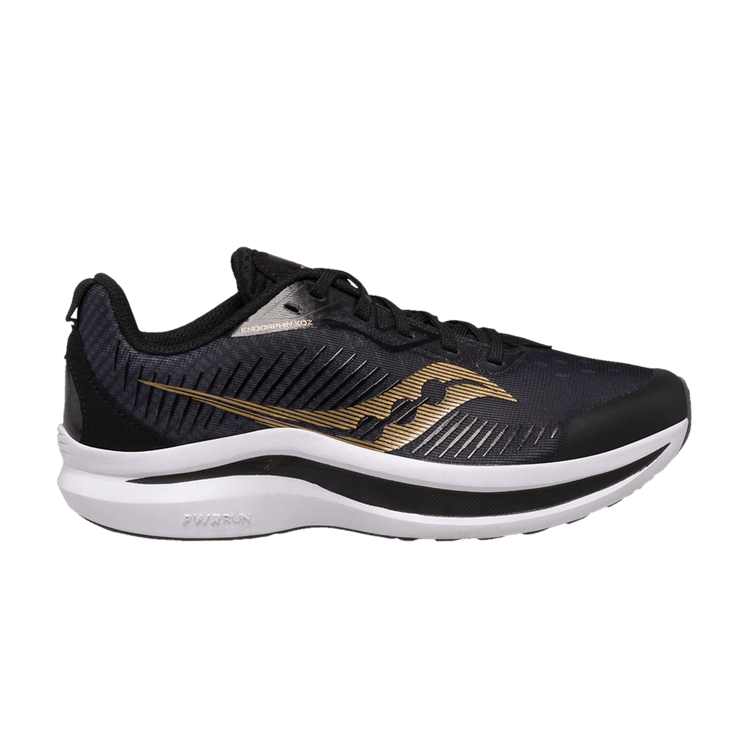 Saucony Endorphin KDZ Big Kid 'Black Gold'