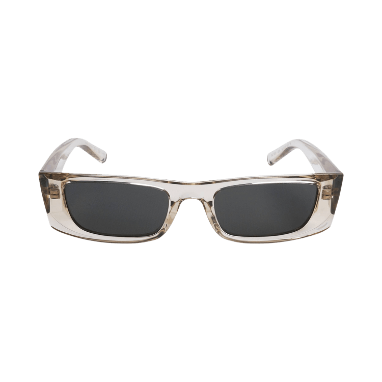 Saint Laurent Square Injection Sunglasses 'Beige/Grey'