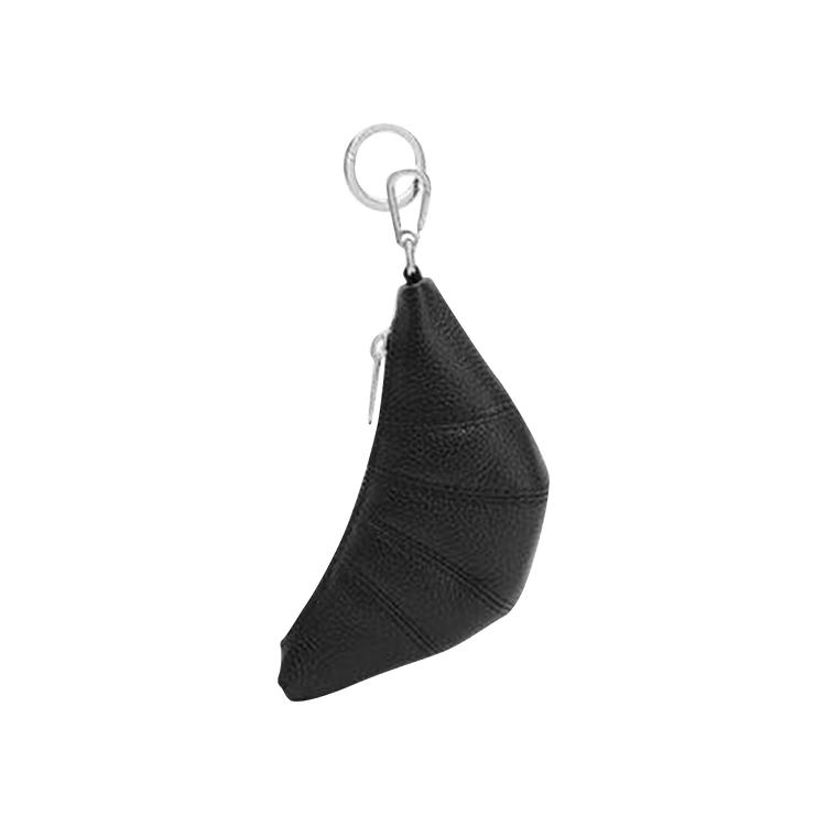 Lemaire Mini Croissant Keyring 'Black'