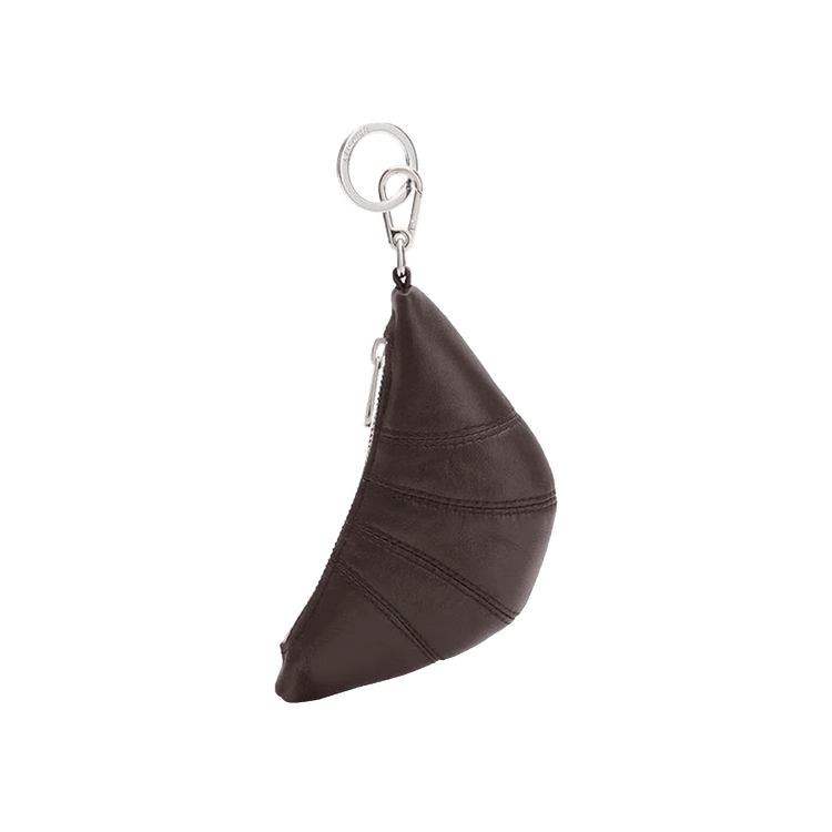 Lemaire Mini Croissant Keyring II 'Dark Chocolate'