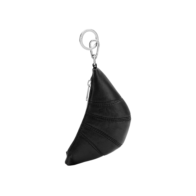 Lemaire Mini Croissant Keyring II 'Black'